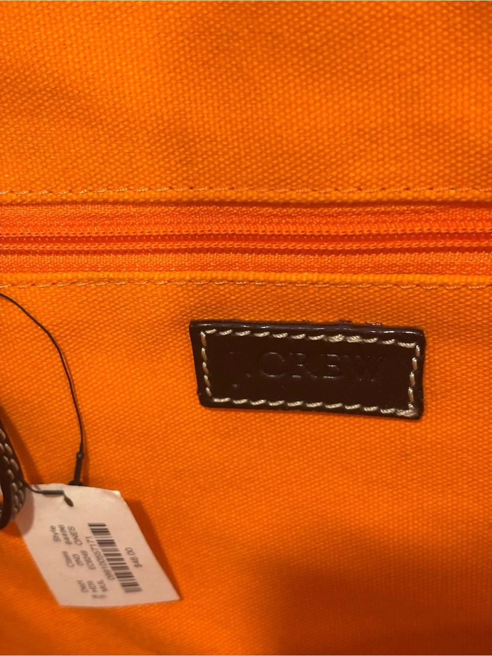 NWT J.Crew Lobster Preppy New England Chic Straw Tote Beach Bag Leather Straps - Picture 5 of 10
